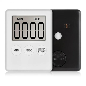 Timer da cucina con schermo magnetico da cucina con schermo digitale LCD Timer da cucina con Timer di cottura quadrato Count up sveglia conto alla rovescia per cucinare - Product Image 2