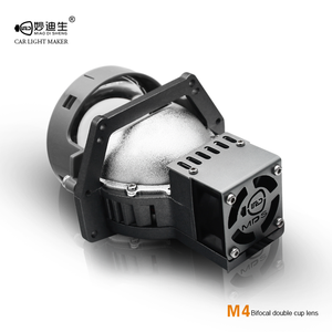 M4 High Brightness Double Light Double Cup <strong>LED</strong> Lens <strong>Bi</strong> <strong>Led</strong> Projector Lens 3.0 <strong>Bi</strong> <strong>Led</strong> Laser <strong>Led</strong> Headlights Projector