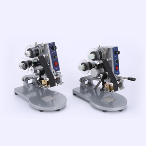 NH Dy8 codifica semiautomatica etichettatura macchina per bottiglie piatte Batch macchine manuali per la codifica della data - Product Image 6