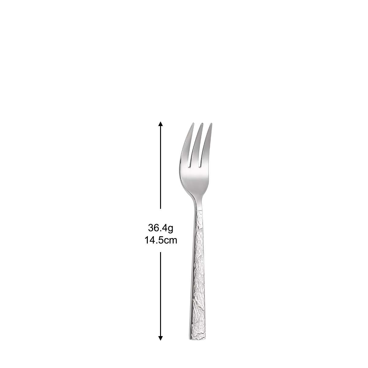 Tenedor para pastel - Plata