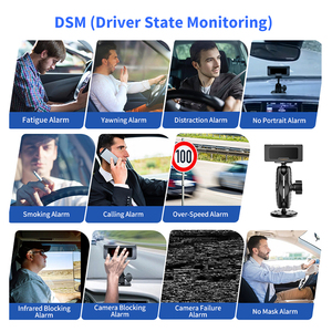 Caredrive MR920-DAB2 8CH mdvr Hạm Đội Xe tải DMS ADAS lái xe ngủ bị phân tâm gọi báo động BSD video ghi âm hộp đen - Product Image 2