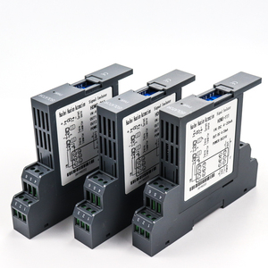 プラグインアナログ信号アイソレータ電流電圧信号送信機入力4-20mA出力0-10VDC 24V信号変換器 - Product Image 4