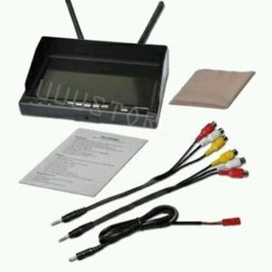 FPVOK RX-LCD5802 5.8GHz 800x480 TFTLCDモニターダイバーシティレシーバー7インチ内蔵バッテリーfpvモニター - Product Image 5