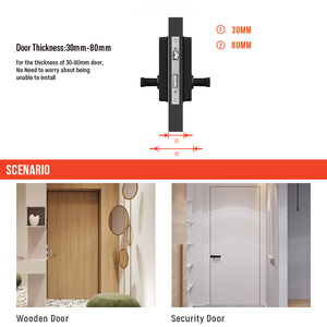 Fernbedienung Smart Türschloss Finger abdruck Digitaler Tastatur code WIFI-Zugang für Home Hotel Smart Türschloss - Product Image 3