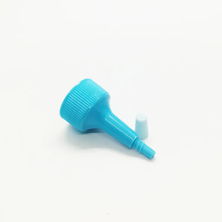 Rui Pack OEM 24/410 botella de plástico tapa de rosca boquilla larga dispensador de boca puntiaguda tapa cuentagotas fabricante/venta al por mayor