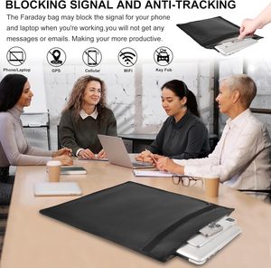 Wholesale Large Capacity Water-Resistant <strong>Key</strong> Fob Protector EMP &amp; RFID Signal Blocker <strong>Pouch</strong> for Phones - Product Image 5