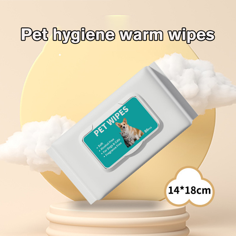 pet hygiene wipes 80 sheets-1 pack