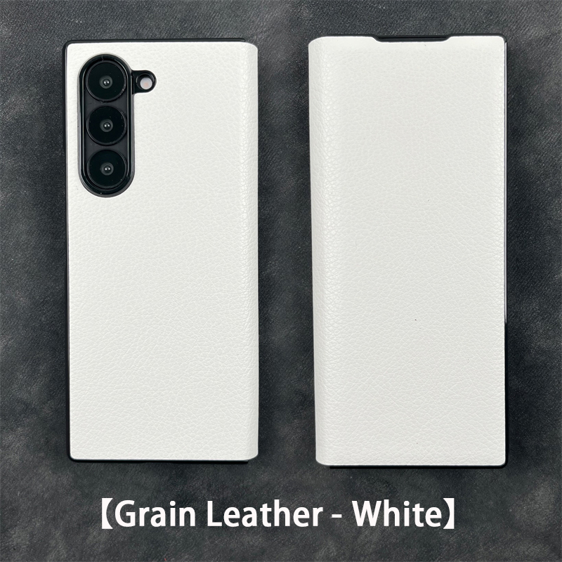 Cuir grainé - Blanc
