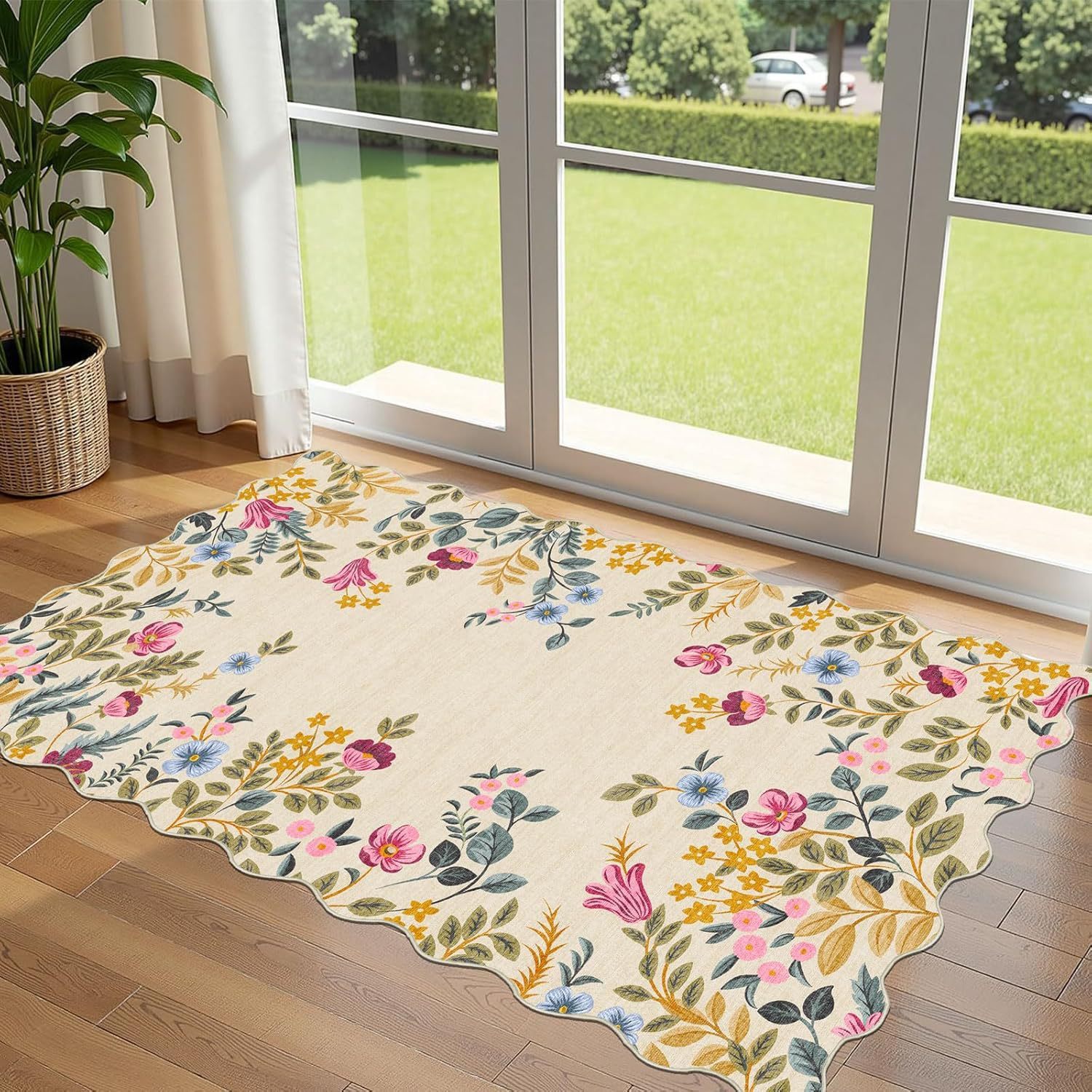 Felpudo floral QQ 7