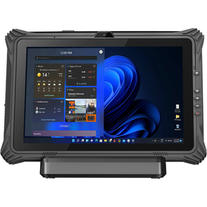 10/12英寸12 I5-1235U/i7 8gb/16GB内存加固视窗平板电脑，带坞站加固平板电脑视窗I5 I7加固视窗平板电脑RS232 - Product Image 1