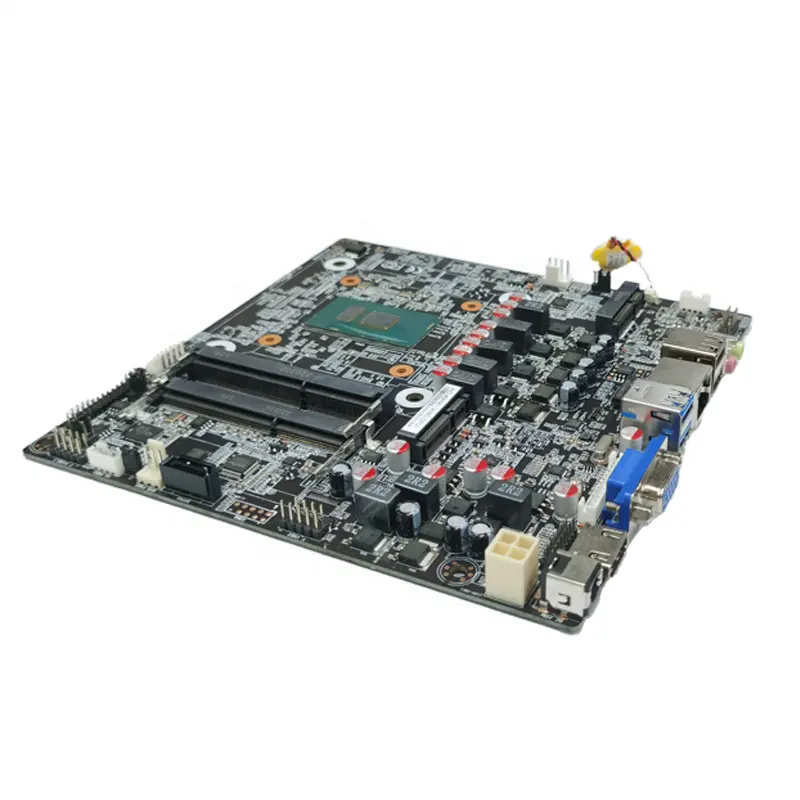 I7 5500u Mini ITX Board con 4USB 2.0COM LVDS VGA 1HDMI Display Motherboards Dual Core 16G Desktop Single Intel 1 DDR3 DIMM