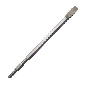 Hex Shank Scraping <strong>Chisel</strong>, 1-1/8&quot; <strong>Chisel</strong> Hex <strong>for</strong> Electric Demolition Jack Hammer - Product Image 6