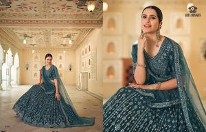 Hint geleneksel premium lehenga Choli telkari bilezik lehenga Choli kadınlar Surat hindistan toptan