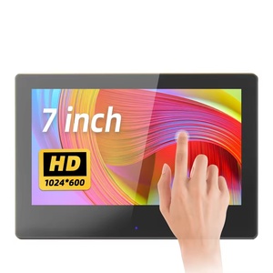 Manufacturer 7 Inch 1024*600 IPS LCD Capacitive Touch <strong>Screen</strong> <strong>Raspberry</strong> <strong>Pi</strong> Display <strong>with</strong> Speakers and <strong>Case</strong> MPI7008-C - Product Image 1