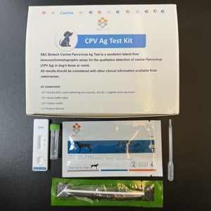 Hızlı algılama tespit hayvan testleri bir pet bakım laboratuvarı köpek Leptospira Ag kiti lepto AT - Product Image 5