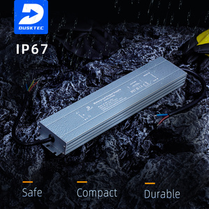 DUSKTEC CUSTOM ROHS 60W 100W AC 100-260V DC 12V 24V IP67 одноканальный входной выход RGB светодиодный контроллер Triac светодиодный драйвер - Product Image 6