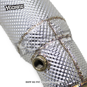 Tuning Custom Stainless Steel Downpipe for BMW M2 F87 N55 3.0T 2014-2018 SS3004 Downpipe Exhaust <strong>Header</strong> Front Pipes - Product Image 4