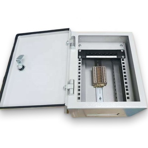 Linkwylan Panel de conexión de 8 puertos 203mm 1U Caja de cableado de red doméstica de montaje en rack RJ45 RJ12 Módulos trapezoidales Panel de conexión vacío en blanco - Product Image 5