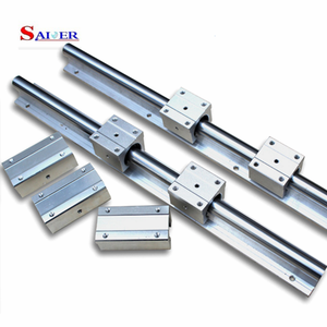 Riel deslizante de bola lineal de aluminio, guía de movimiento lineal Circular, SBR20, SBR20UU, SBR20LUU - Product Image 1