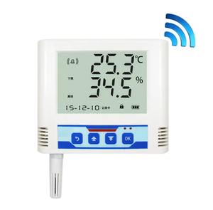 Sensor de alarma de temperatura wifi industrial Registrador de datos de temperatura y humedad inalámbrico - Product Image 1