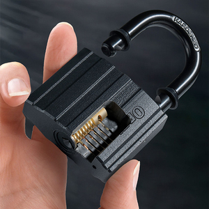 Opel màu đen nhiệm vụ nặng nề cứng còng keyed giống nhau khóa móc khóa móc sắt cho nhà sản xuất ổ khóa trong nhà ngoài trời - Product Image 5