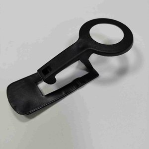 C7 C9 Ring Shingle Tab Lights Outdoor Christmas Light String C9 Tuff Clips Flex Plastic O Type PVC Gutter Clips - Product Image 2