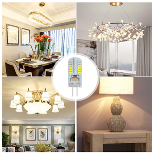 หลอดไฟ LED G4ลูเมนสูงสำหรับตกแต่งบ้าน AC 85-265V 4W Gy6.35ดาวน์ไลท์ LED พร้อมสวิตช์ควบคุมระยะไกลสำหรับใช้ในบ้าน
