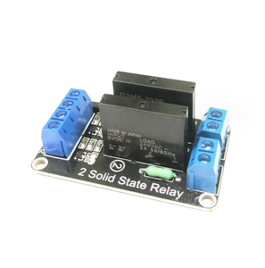 Relè a stato solido 5V modulo 2 canali di alto livello/basso livello 250V 2A - Product Image 1
