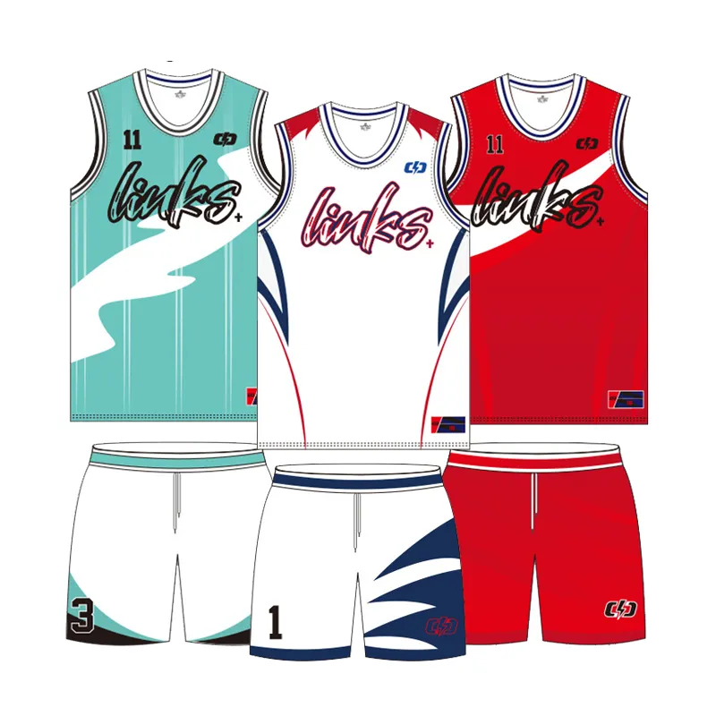 Diseño personalizado transpirable ropa deportiva sublimación personalizada Reversible baloncesto Jersey conjunto baloncesto uniforme ropa deportiva