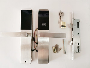 Blocco con codice QR per porta scorrevole con serratura intelligente con serratura a gancio - Product Image 6