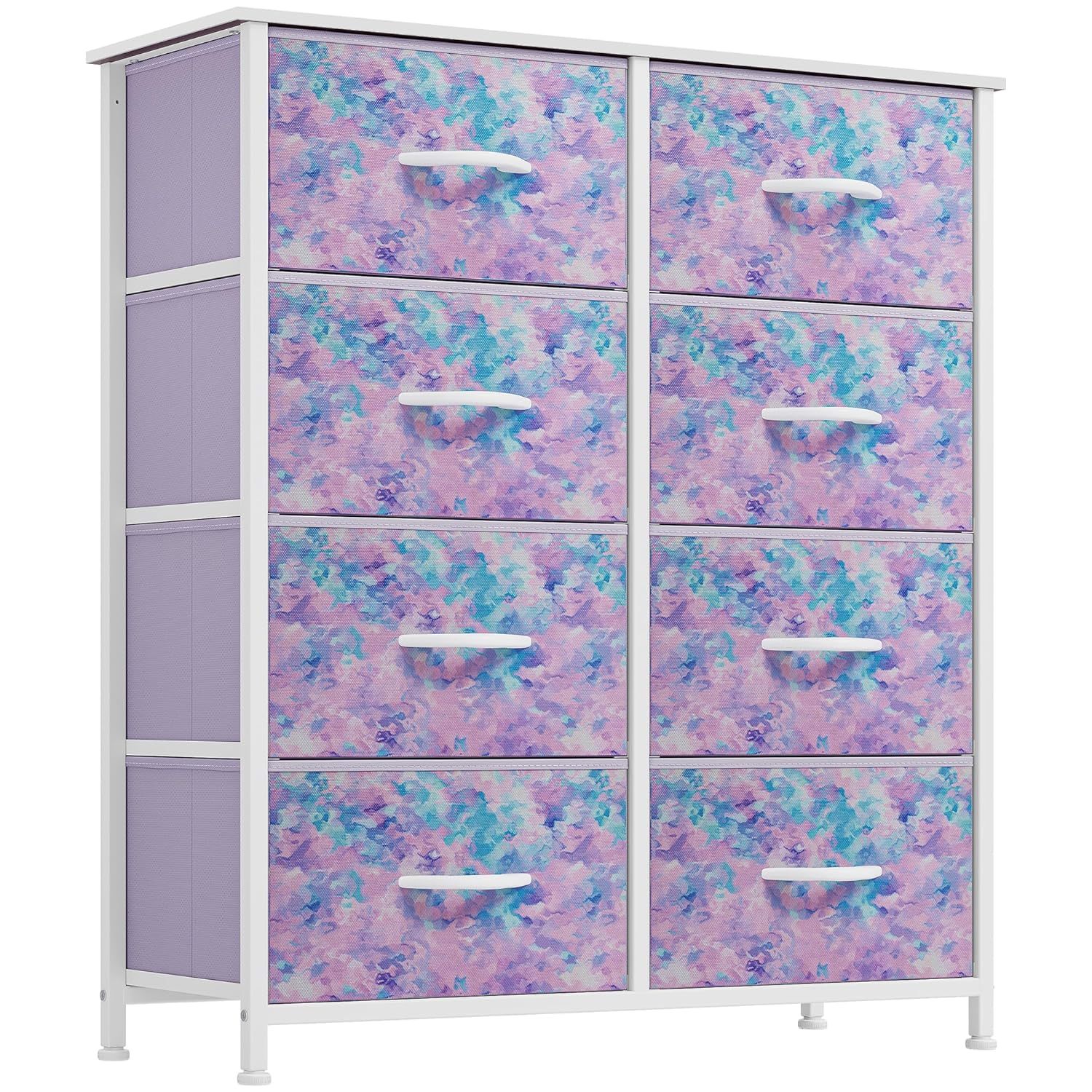 Tie-dye estampado púrpura