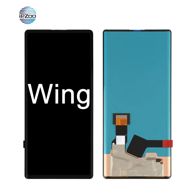 LCD del telefono cellulare per LG Wing Display Lcd Touch Screen per LG Wing Pantalla per LG Wing 5g sostituzione schermo piccolo e grande