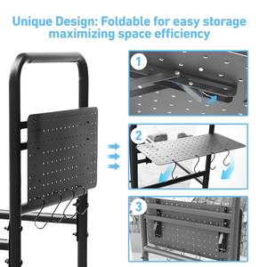Mingtang tùy chỉnh di chuyển ô tô xe tải lốp đứng Inflatable xe lốp Rack hiển thị với bánh xe - Product Image 2