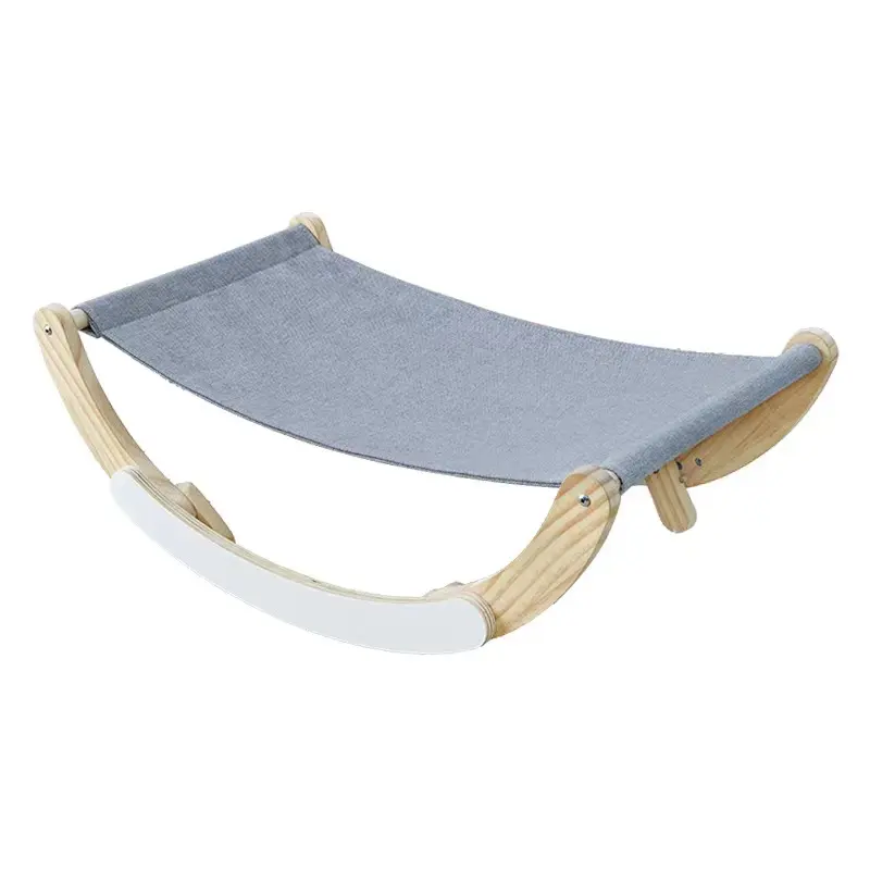 Factory Supply Pet Furniture Portable Pet Cat Bed Breathable Hammock Lounge for Cat or Puppy