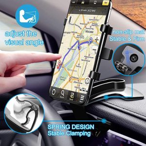 Giá Đỡ Điện Thoại Trên Xe Hơi 360 Độ, Giá Đỡ Điện Thoại Thông Minh Phổ Thông, Giá Đỡ Bảng Điều Khiển, Hỗ Trợ Cho Điện Thoại Di Động Tự Động, Kẹp Cố Định - Product Image 6