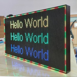 P10 Outdoor Scrolling Text LED-Bildschirm Message Board auf Hot Sale