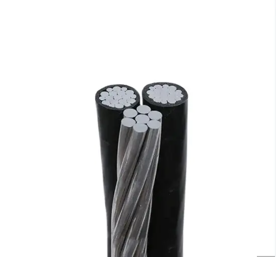 Алюминиевый проводник XLPE изолированный верхний воздушный сгруппированный кабель, дуплекс/триплекс/Квадруплекс сервис падение/Urd/ABC провод в комплекте