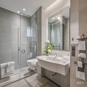 Fairfield by Marriott เฟอร์นิเจอร์ระดับไฮเอนด์สำหรับโรงแรมอพาร์ทเมนต์หรูหราดีไซน์ไม้แบบกำหนดเองที่ทันสมัยสำหรับการใช้ในห้องนอนและห้องน้ำ - Product Image 5