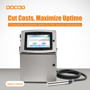 DOCOD Automatic V2000 Continuous Inkjet Printer Kleines Zeichen Neue Ricoh Dot Matrix Codier maschine für das Ablaufdatum der Charge - Product Image 3