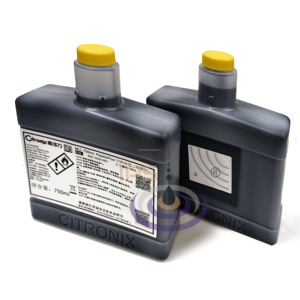 302-1032-001 <strong>Citronix</strong> 750ml MEK Plastic Plus Black <strong>Ink</strong> Original with RFID Tag for <strong>Citronix</strong> CIJ Inkjet Printer - Product Image 2