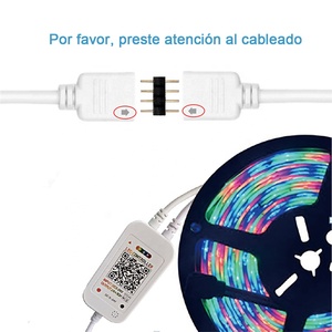 DC5-24V 24key Wireless Musik controller IR Remote Smart APP Dimmer Controller 16 Millionen Farben mit Timer-Modus für RGB-Streifen - Product Image 4