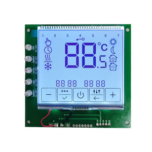 Benutzer definierte 7 Sieben Grafik segment Lcd 16 Pin 5 Ziffern Sehr klein für Thermostat Temperatur regler