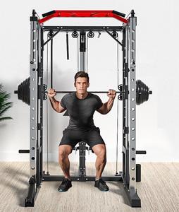 Kommerzielle Heimgebrauch Fitness geräte Funktions trainer Smith <span class=keywords><strong>Machine</strong></span> Squat Rack All-in-One-Multifunktion gerät