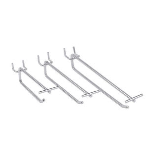 桂昌金属挂杆平背板单线双线钩孔板单线双线三角钩 - Product Image 3