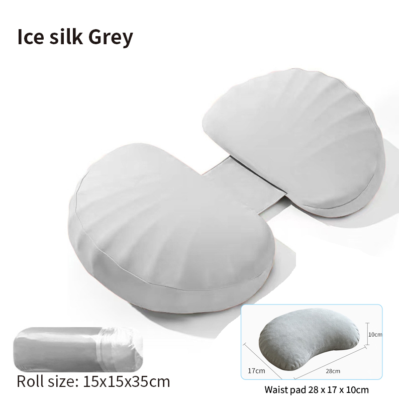 Ice Silk-Gris+almohadilla para la cintura