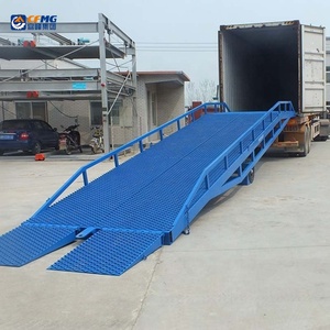 6t 8T 10t 12t 15t Plataforma de carga hidráulica móvil Plataforma de descarga Rampa Plataforma de trabajo de elevación para remolques - Product Image 1