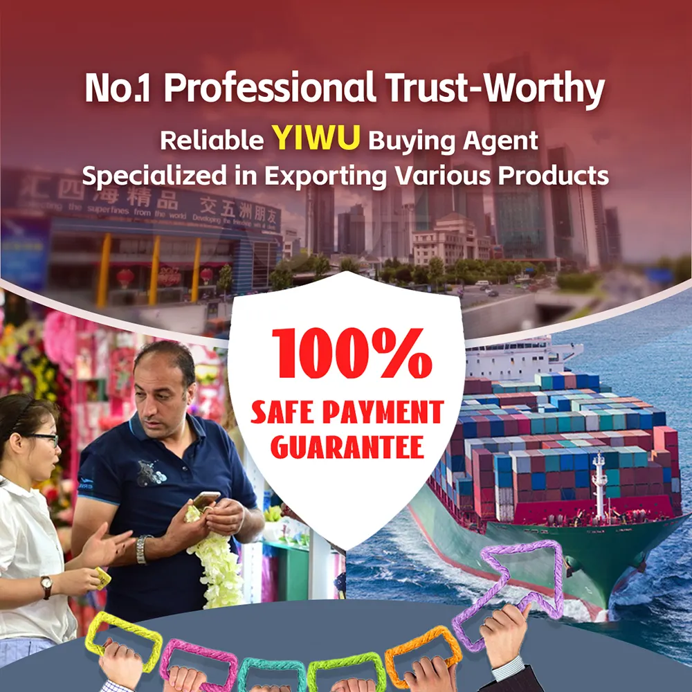 Best Reliable Professional Trust-Worthy Yiwu Futian Market Buying Agent in China Yiwu Commodity City