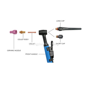 Qq150 Qq300 Argon hàn hồ quang Tig ngọn đuốc tiêu chuẩn quốc gia Argon hàn hồ quang lắp ráp cho WS/tig160 250 máy hàn - Product Image 5