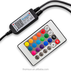 Mini controller led rgb 5v-24v con telecomando RF per controllo strisce rgb - Product Image 1