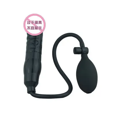 Plug anale gonfiabile pompa Dildo espandibile Butt Plug dilatatore anale massaggio alla prostata ano Extender Dilatador giocattoli adulti del sesso